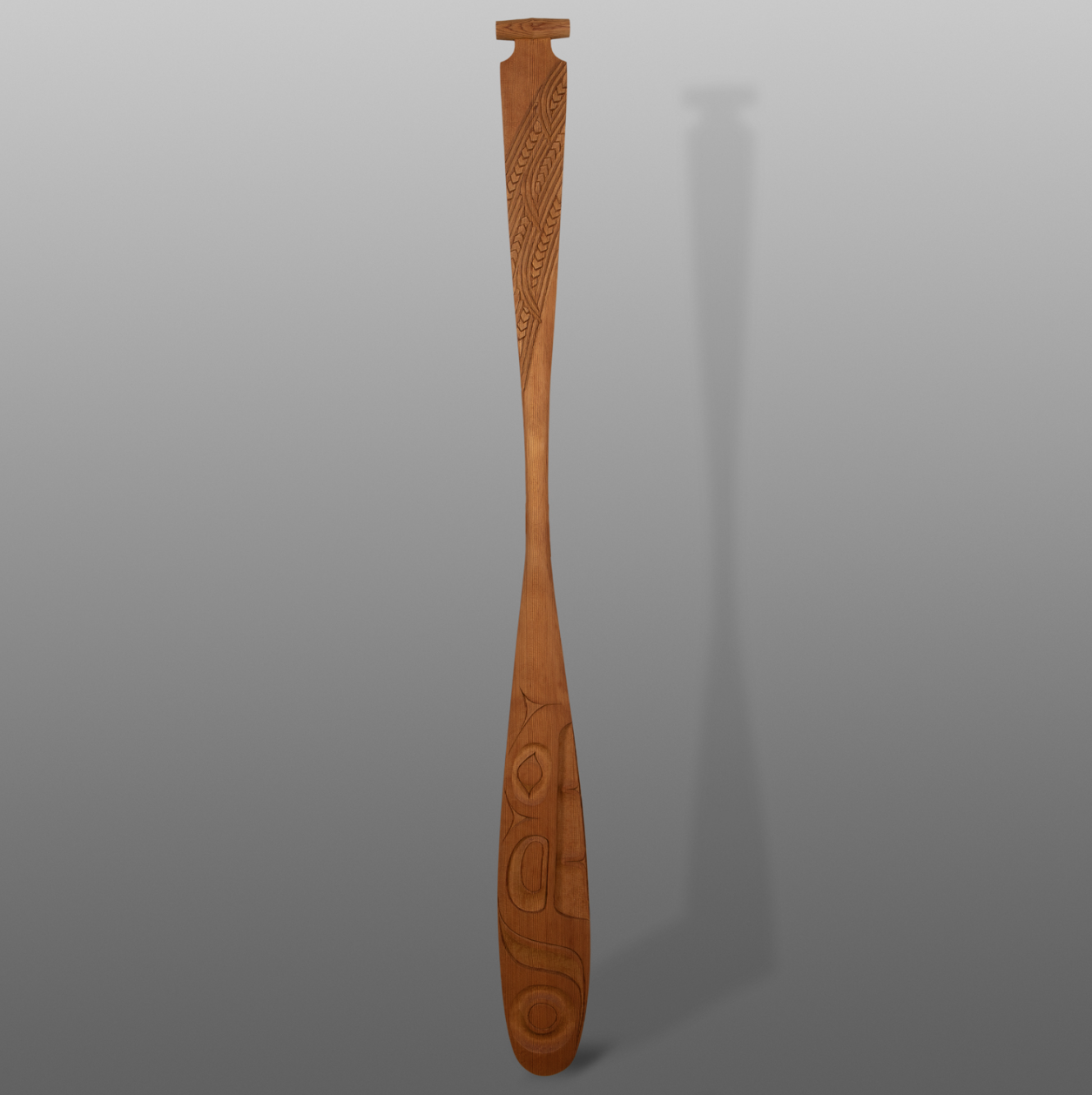 Pacific Currents II
Troy Rata
Maori
Red cedar
61½" x 5¾"
$3200